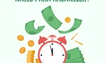 Green Save Your Time and Money Instagram Post