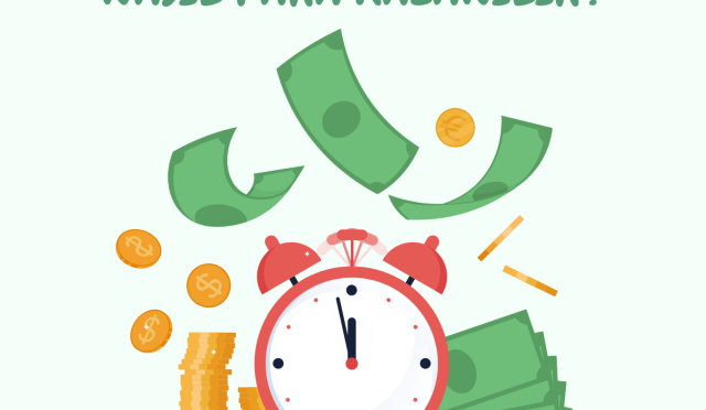 Green Save Your Time and Money Instagram Post