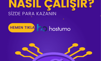 Purple Modern Cryptocurrency Poster